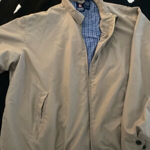 Chaps Men's Beige Lightweight Jacket